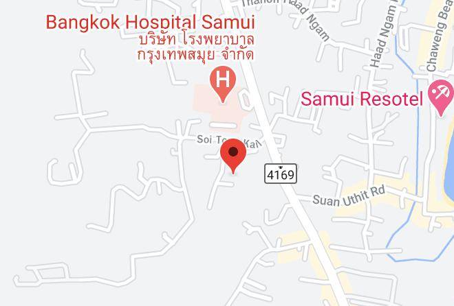 Amphoe Ko Samui - Superpro Samui Muay Thai Mma Bjj And Crossfit Maps