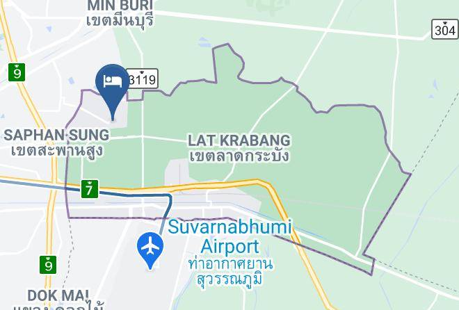 Lat Krabang District - Suphan Lake Hometel Maps