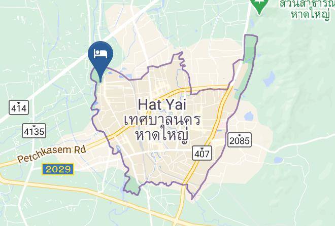 Amphoe Hat Yai - Suphatsorn Resort Maps