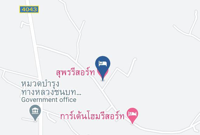 Amphoe Trakan Phuet Phon - Suporn Resort Maps