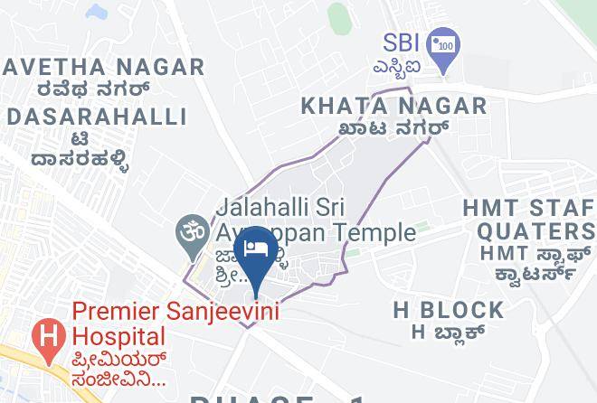Bengaluru - Supreme Boutique Hotel Maps
