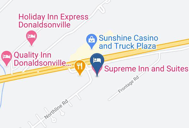 St James Par - Supreme Inn And Suites Maps