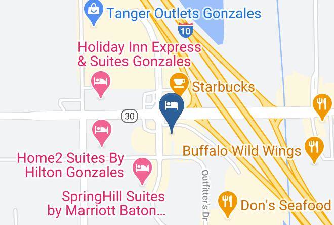 Ascension Par - Supreme Inn & Suites Maps