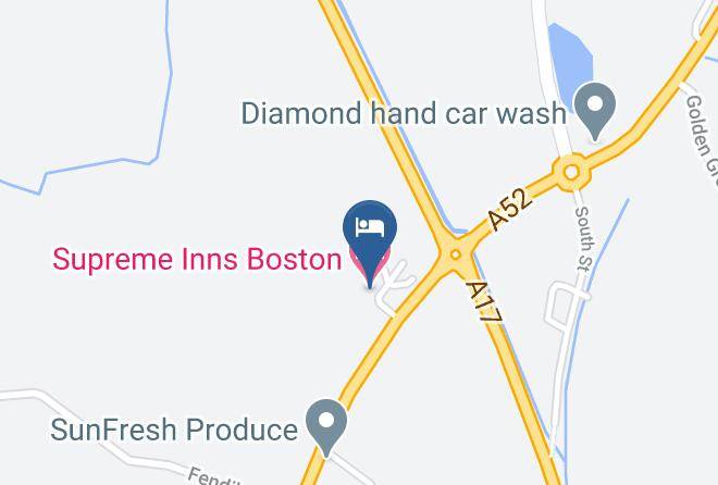 Lincs - Supreme Inns Boston Maps