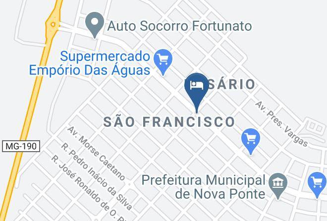 Nova Ponte - Supremo Hotel Maps