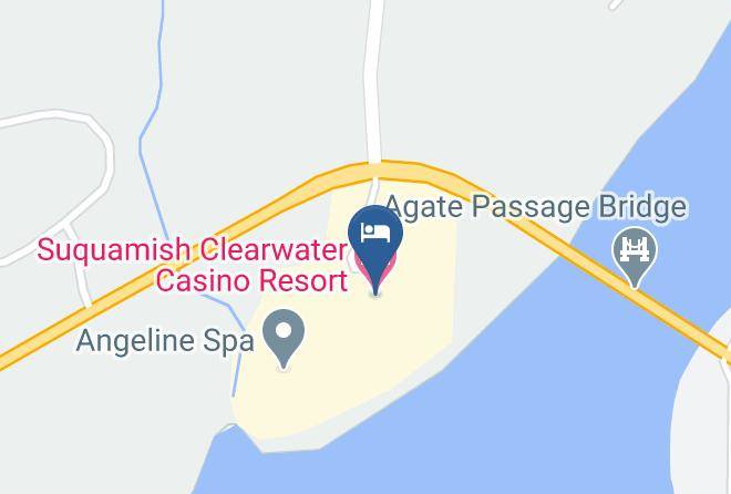 Kitsap - Suquamish Clearwater Casino Resort Maps