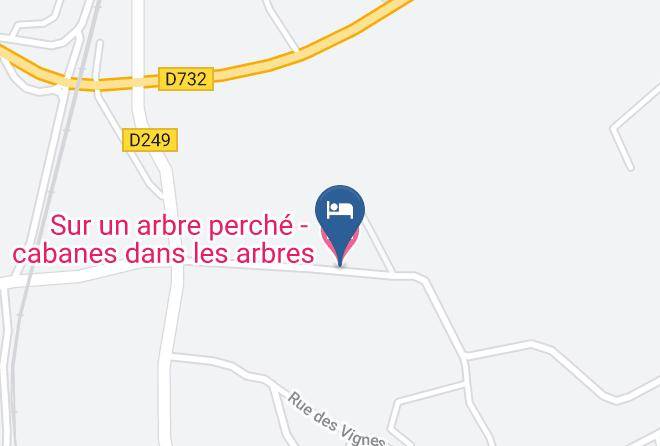 Charente Maritime - Sur Un Arbre Perche Cabanes Dans Les Arbres Maps