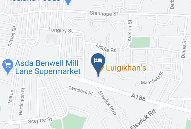 Sure Hotel By Best Western Newcastle Map