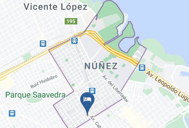 Nunez - Sures Belgrano Suites Maps