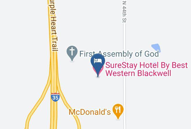 Surestay Hotel By Best Western Blackwell Map