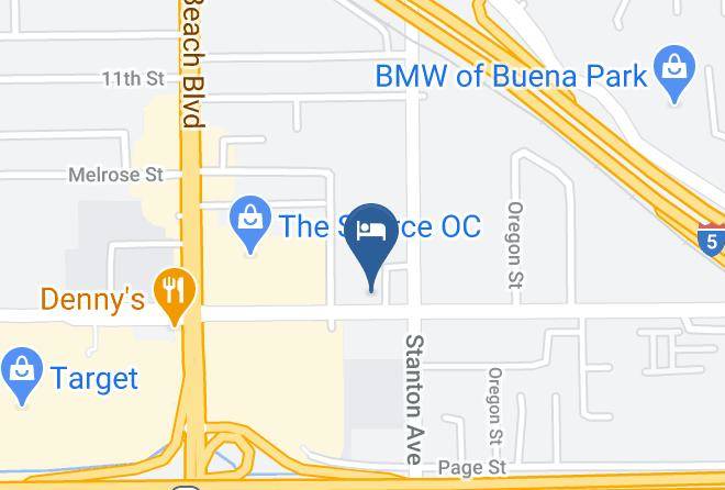Orange - Surestay Hotel By Best Western Buena Park Anaheim Maps