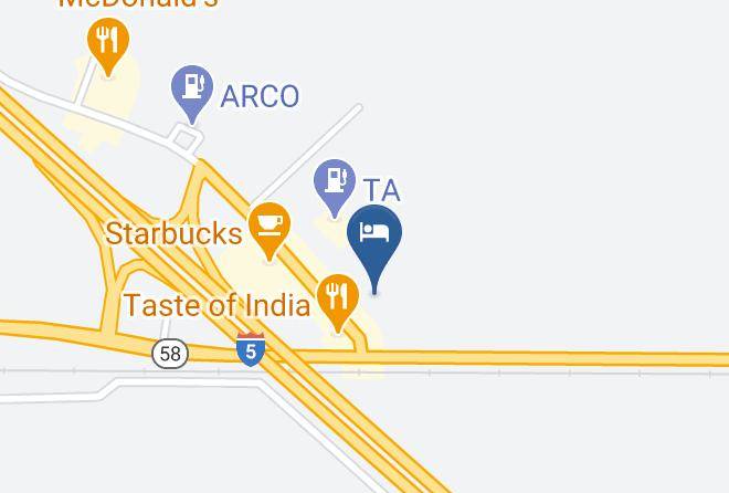 Kern - Surestay Hotel By Best Western Buttonwillow Maps