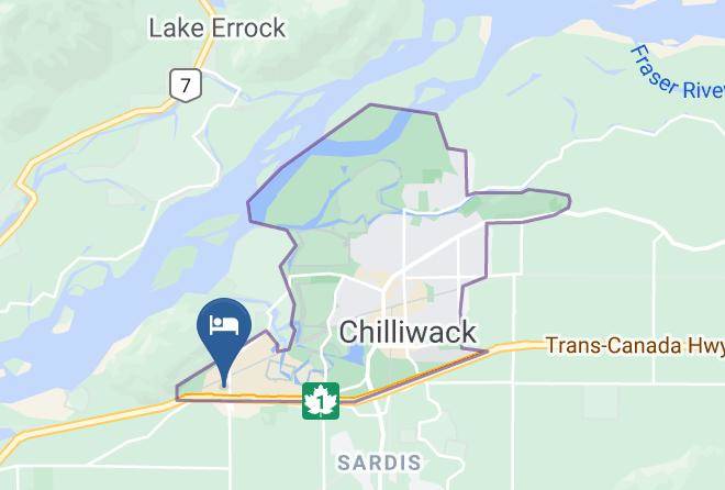 Fraser Valley - Surestay Hotel By Best Western Chilliwack Maps