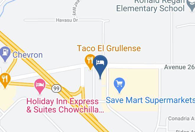 Madera - Surestay Hotel By Best Western Chowchilla Yosemite Maps