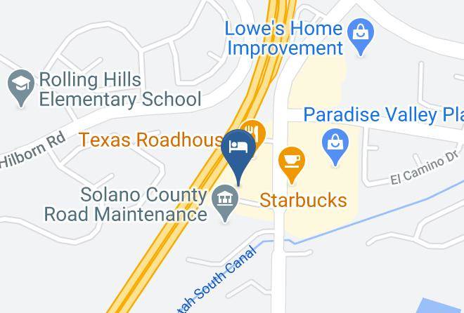 Solano - Surestay Hotel By Best Western Fairfield Napa Valley Maps