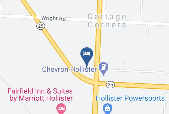 San Benito - Surestay Hotel By Best Western Hollister Maps