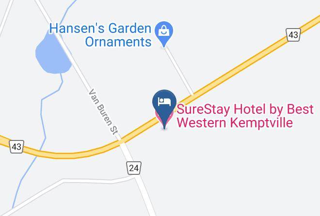Surestay Hotel By Best Western Kemptville Map