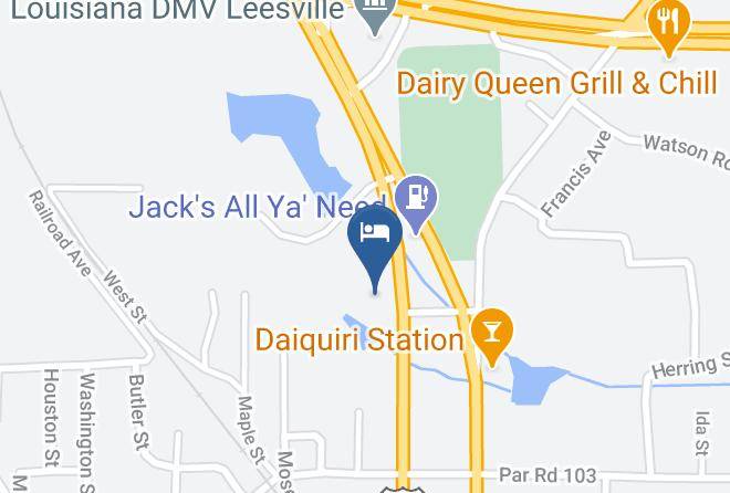 Vernon Par - Surestay Hotel By Best Western Leesville Maps