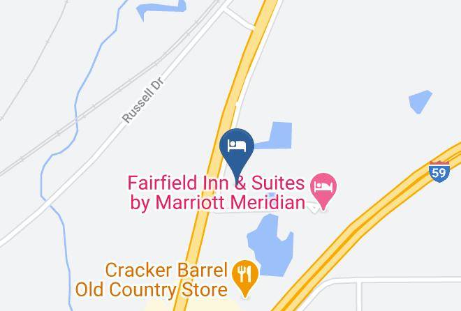 Lauderdale - Surestay Hotel By Best Western Meridian Maps