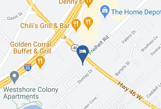 Comal - Surestay Hotel By Best Western New Braunfels Maps