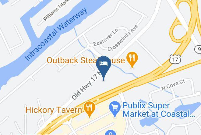 Surestay Hotel By Best Western N Myrtle Beach Map