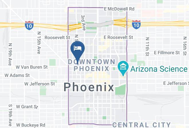 Maricopa - Surestay Hotel By Best Western Phoenix Downtown Maps