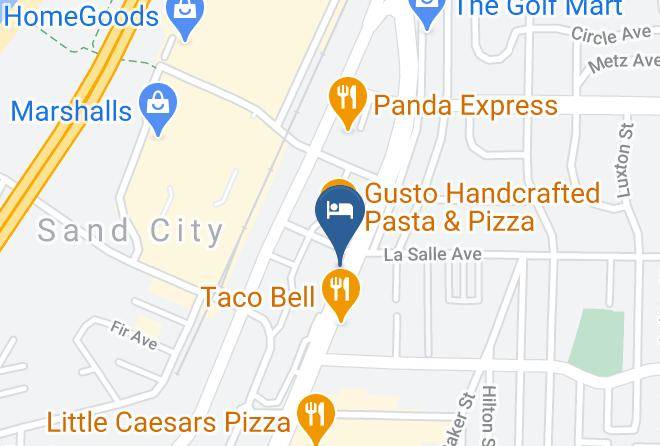 Monterey - Surestay Hotel By Best Western Seaside Monterey Maps