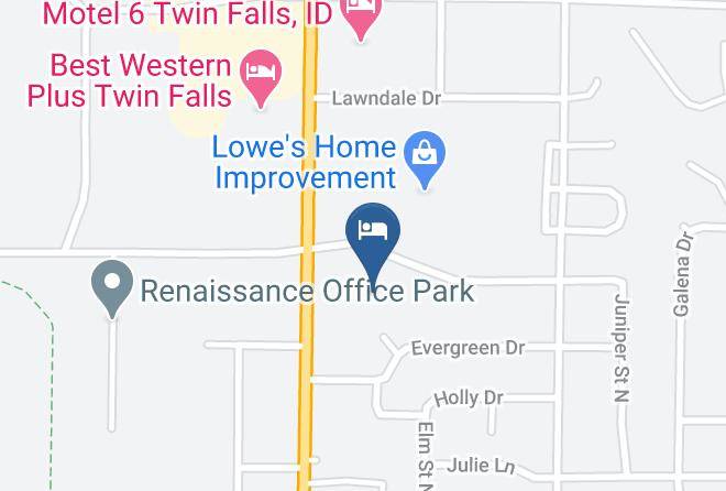 Twin Falls - Surestay Hotel By Best Western Twin Falls Maps