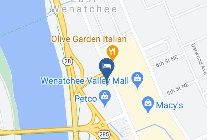 Douglas - Surestay Hotel By Best Western Wenatchee Maps
