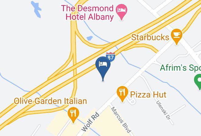 Albany - Surestay Plus Hotel By Best Western Albany Airport Maps