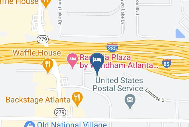 Fulton - Surestay Plus Hotel By Best Western Atlanta Airport South Maps