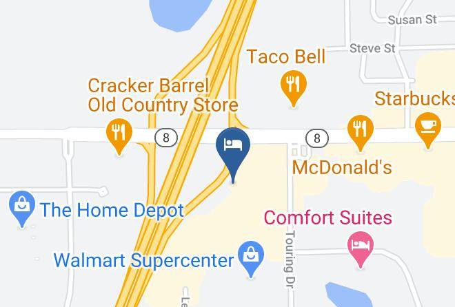 Surestay Plus Hotel By Best Western Auburn Map