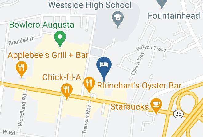 Richmond - Surestay Plus Hotel By Best Western Augusta Maps