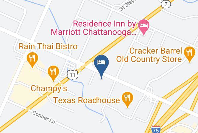 Hamilton - Surestay Plus Hotel By Best Western Chattanooga Maps