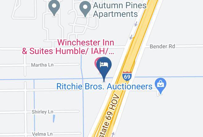 Harris - Surestay Plus Hotel By Best Western Humble Maps