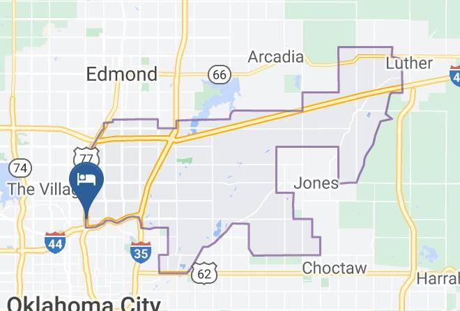 Surestay Plus By Best Western Oklahoma City North Map