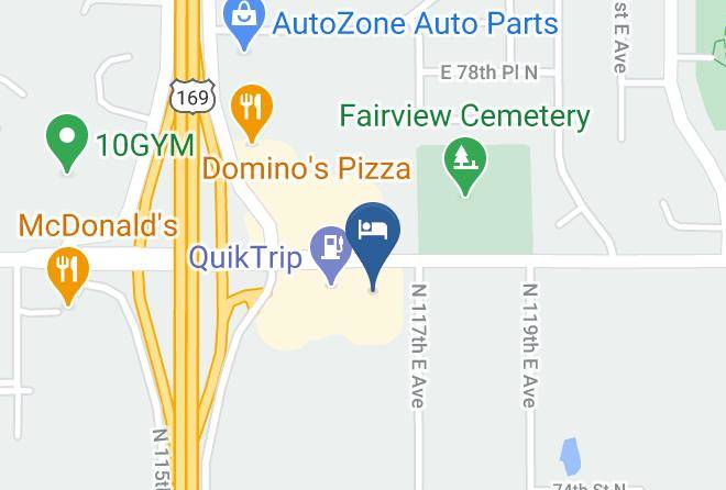Tulsa - Surestay Plus Hotel By Best Western Owasso Tulsa North Maps