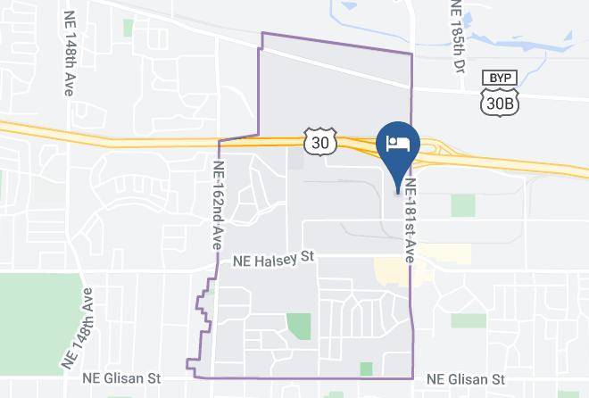 Multnomah - Surestay Plus Hotel By Best Western Portland East Maps