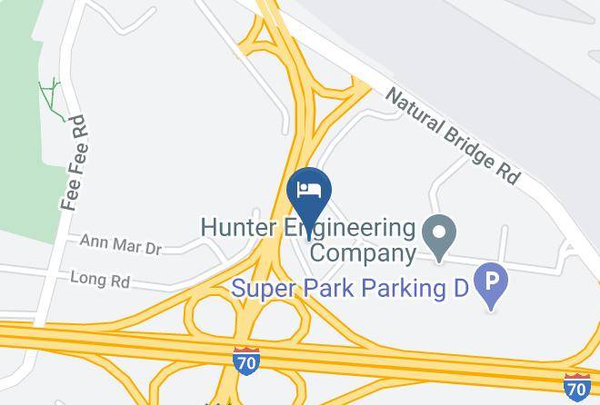 St Louis - Surestay Plus Hotel By Best Western St Louis Airport Maps