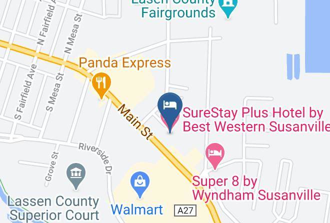 Lassen - Surestay Plus Hotel By Best Western Susanville Maps