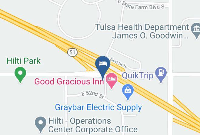Tulsa - Surestay Plus Hotel By Best Western Maps