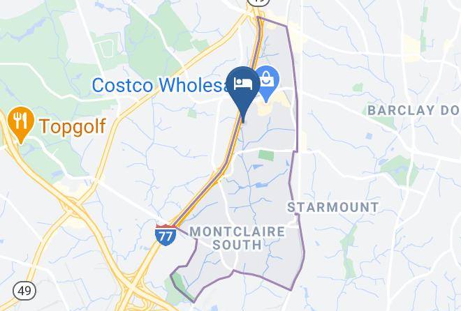 Mecklenburg - Cloverleaf Suites Charlotte Maps