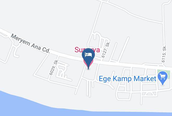 Menderes - Sureyya Hotel Maps