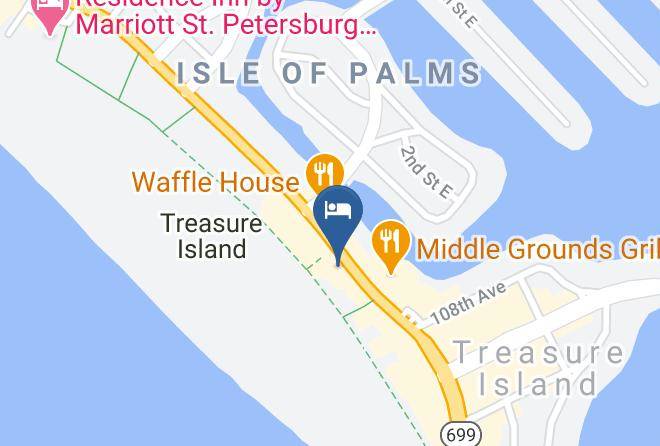 Pinellas - Surf Beach Resort Maps