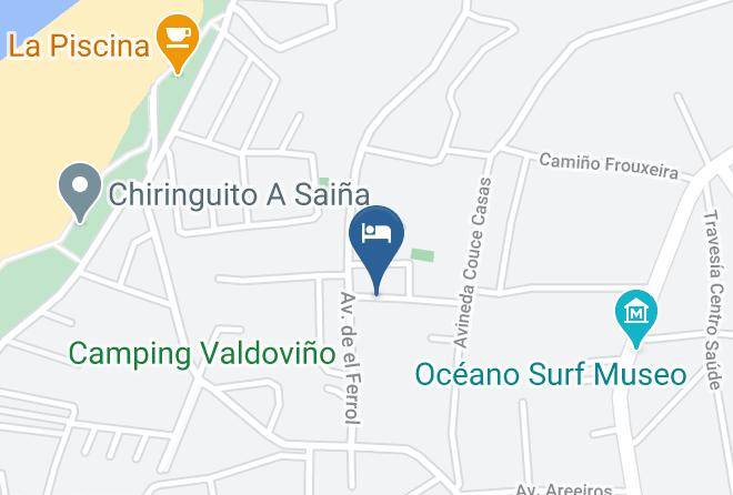 Surf & Breakfast Map