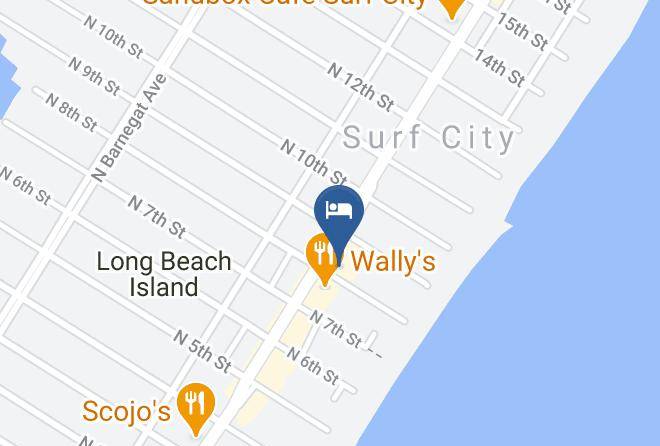 Ocean - Surf City Hotel Maps