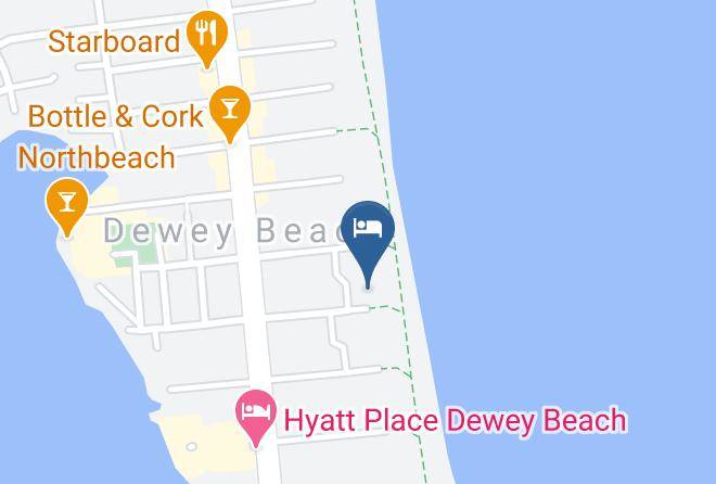 Sussex - The Surf Club Oceanfront Hotel Maps