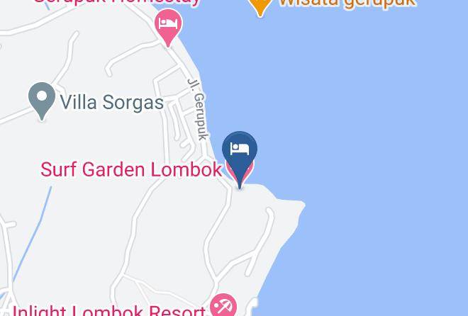 Central Lombok Regency - Surf Garden Lombok Maps