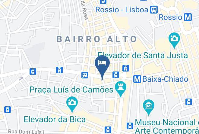 Lisbon - Surf In Chiado Maps