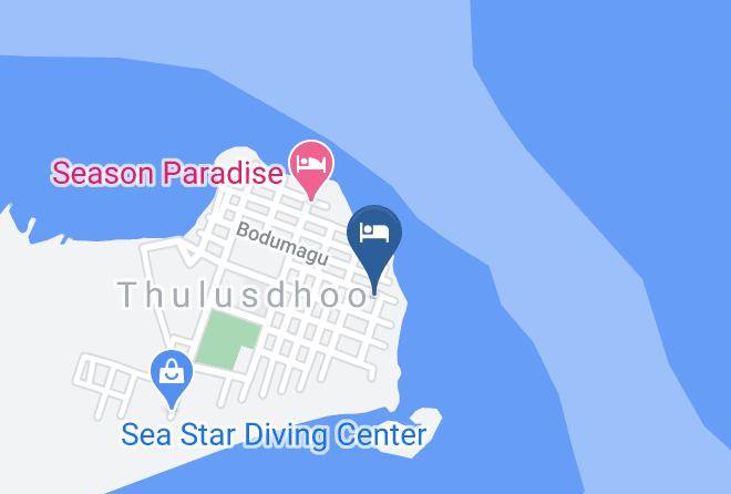 North Male - Surf Inn Cokes Paradise Surf Hotel Maps
